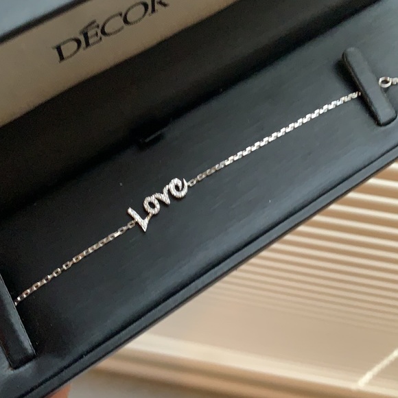 18k white gold “love” bracelet - Picture 6 of 7